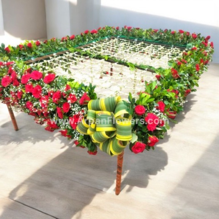 Red Rose Flower Chadar (3)