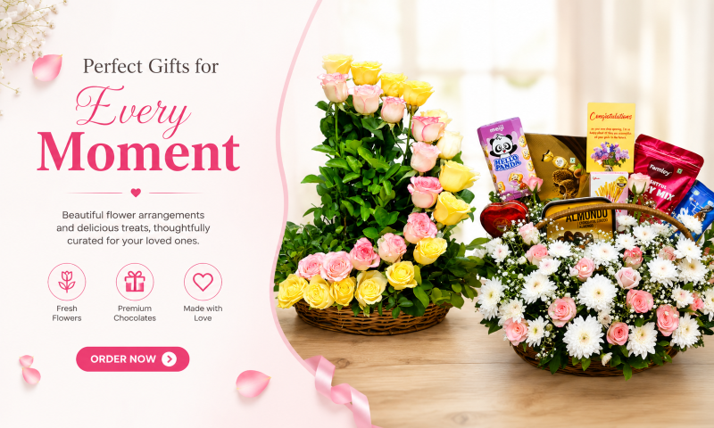 basket Bouquet arpan flowers