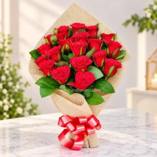 Premium Red Rose Bouquet