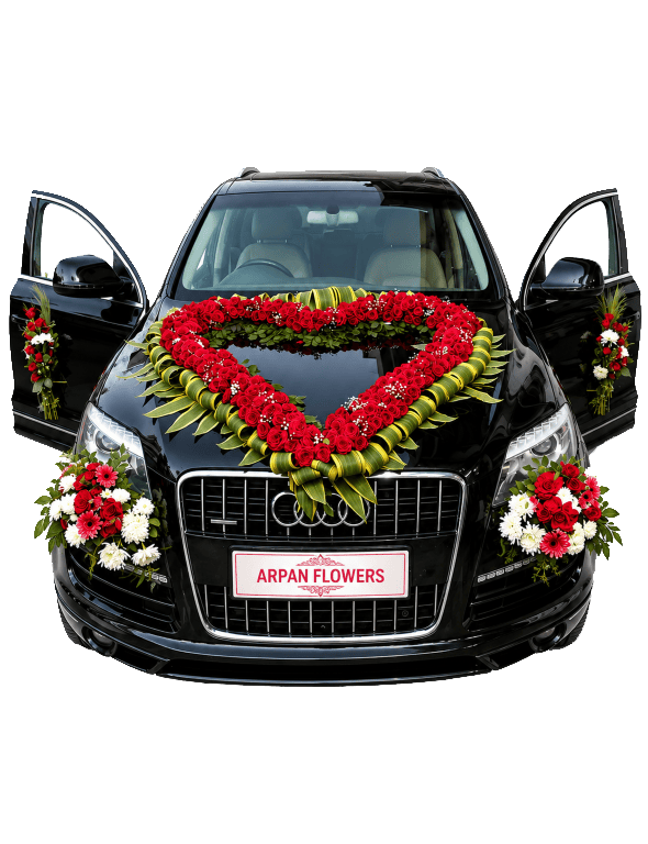 car decoration by arpan flowers