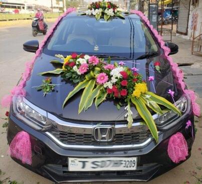Car decration for wedding