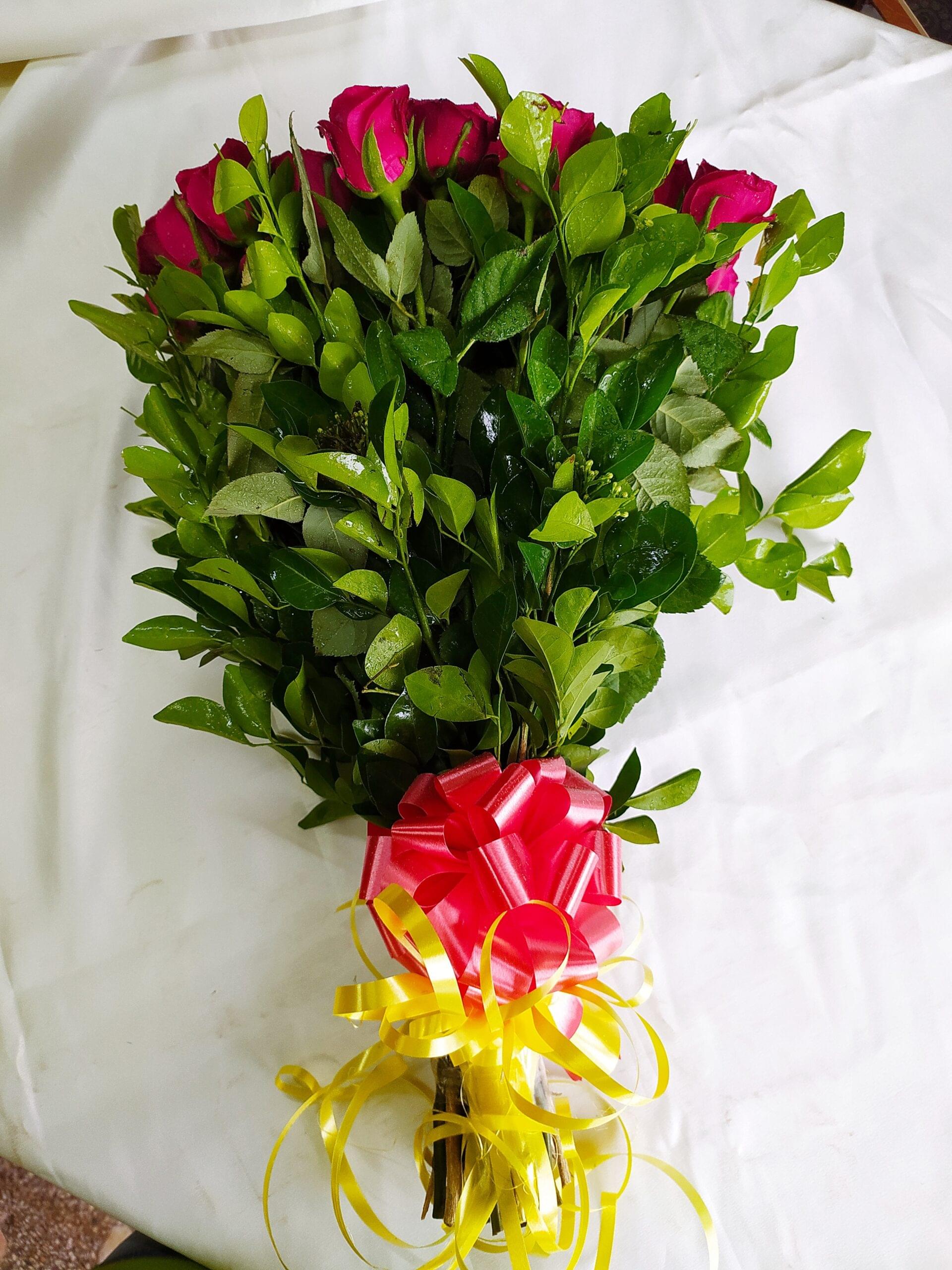 20 Red Rose Bouquet 3 20 Red Rose Bouquet - Image 3