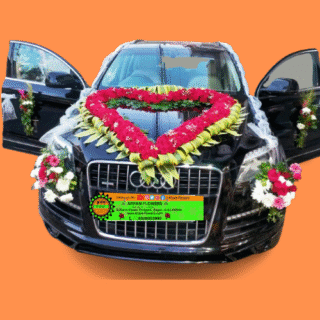 Heart Car Decoration for Wedding